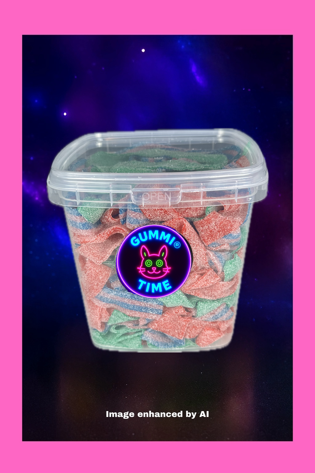 Sour Belts Mix – 1 lb Tub