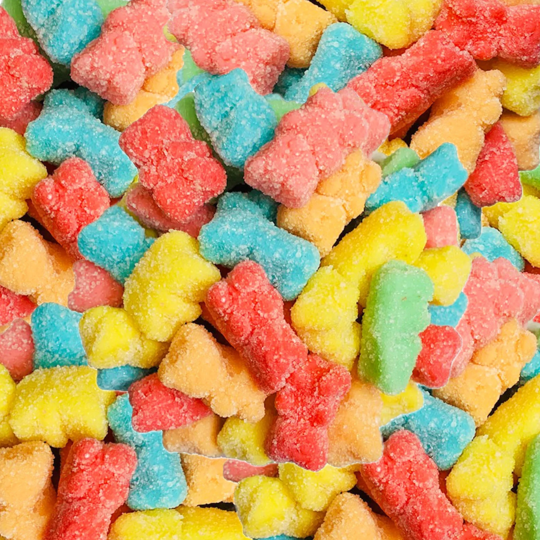 Neon Gummi Bears – 4 oz Bag