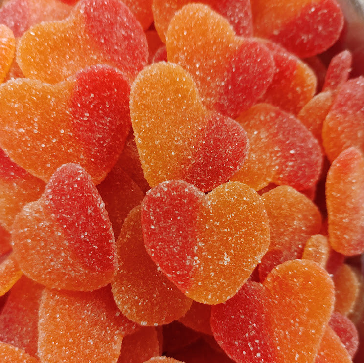Peach Hearts – 4 oz Bag