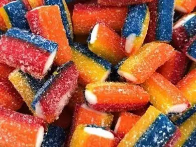Sour Rainbow Licorice Bites – 4 oz Bag