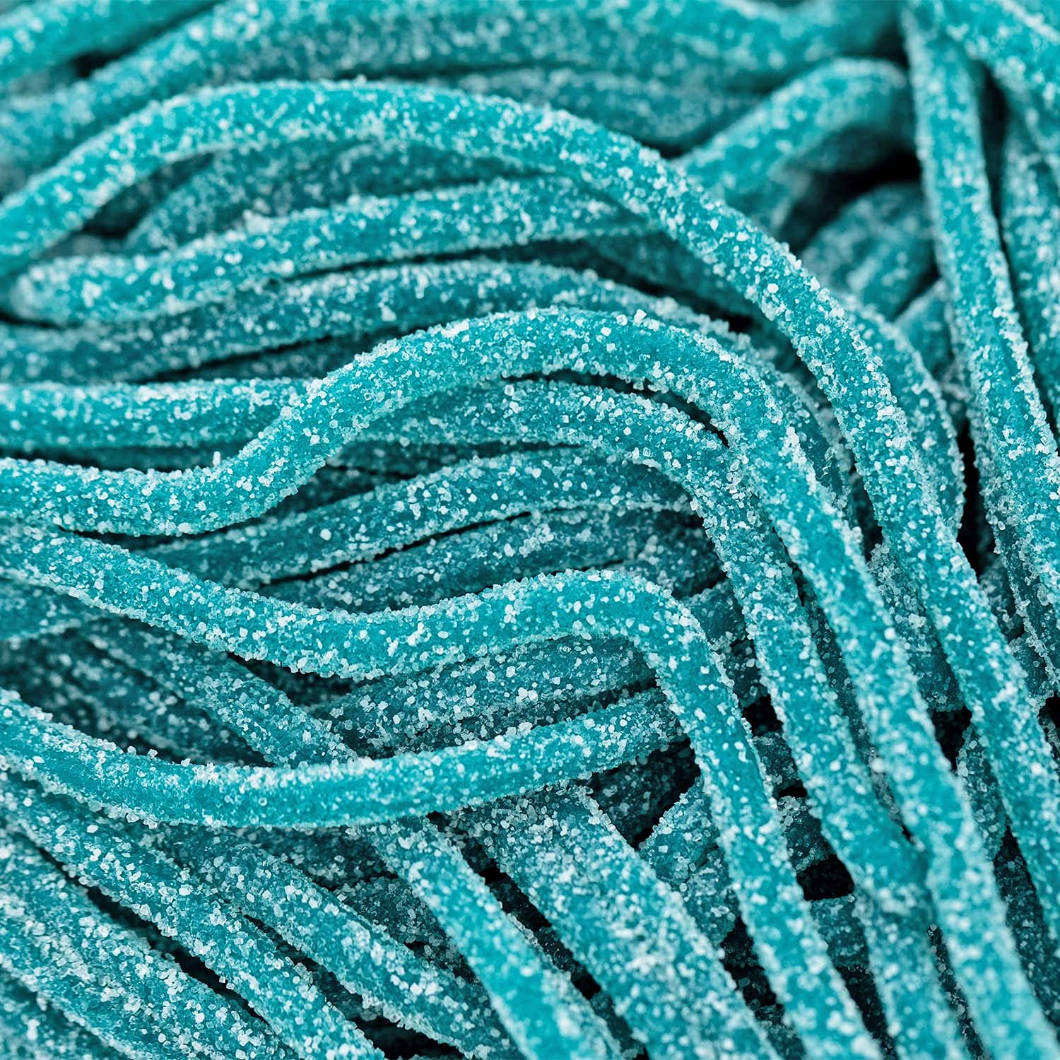 Sour Blue Raspberry Laces – 4 oz Bag