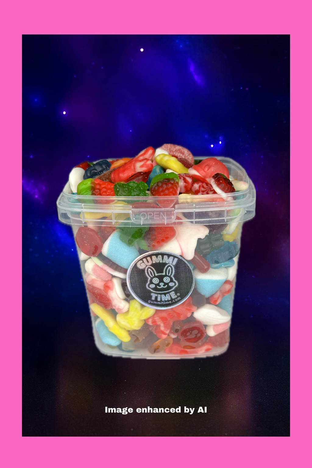 4 LB Sweet Gummi Mix Tub