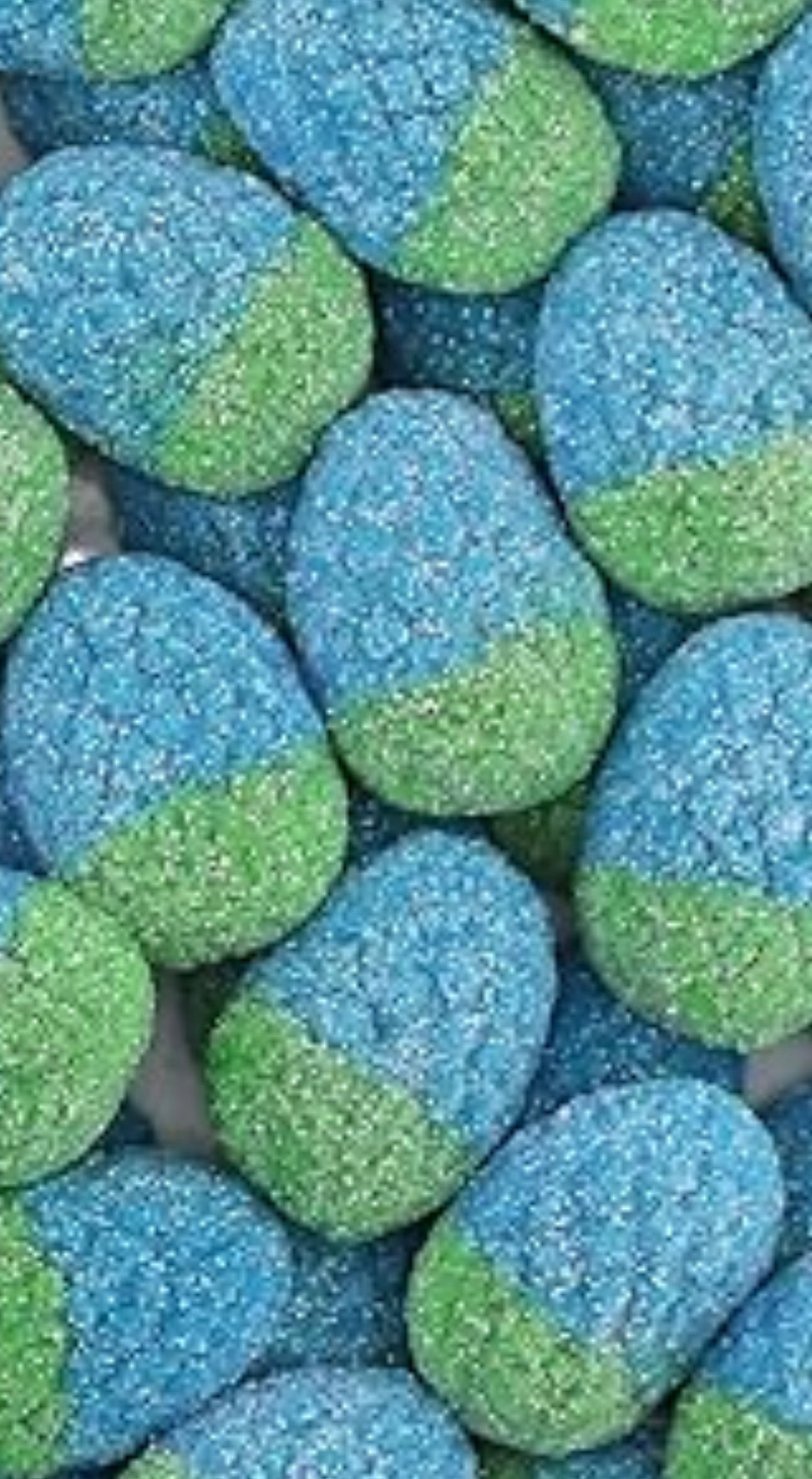 Blue Sour Raspberry Medallions – 4oz Bag