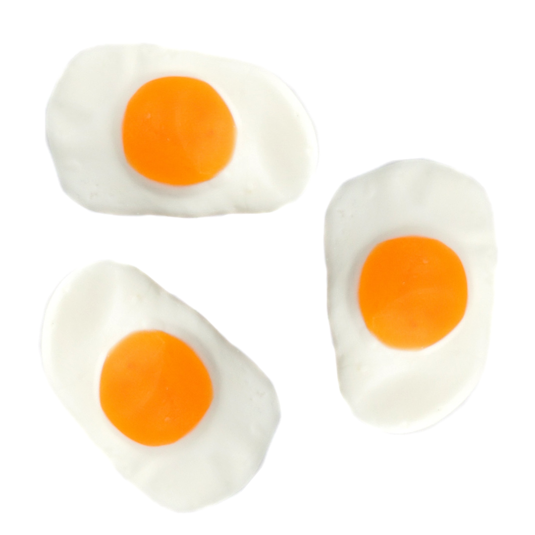 Giant Gummi Fried Eggs – 4 oz Bag