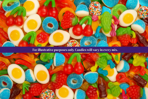 1 LB Sweet Gummi Mix Bucket